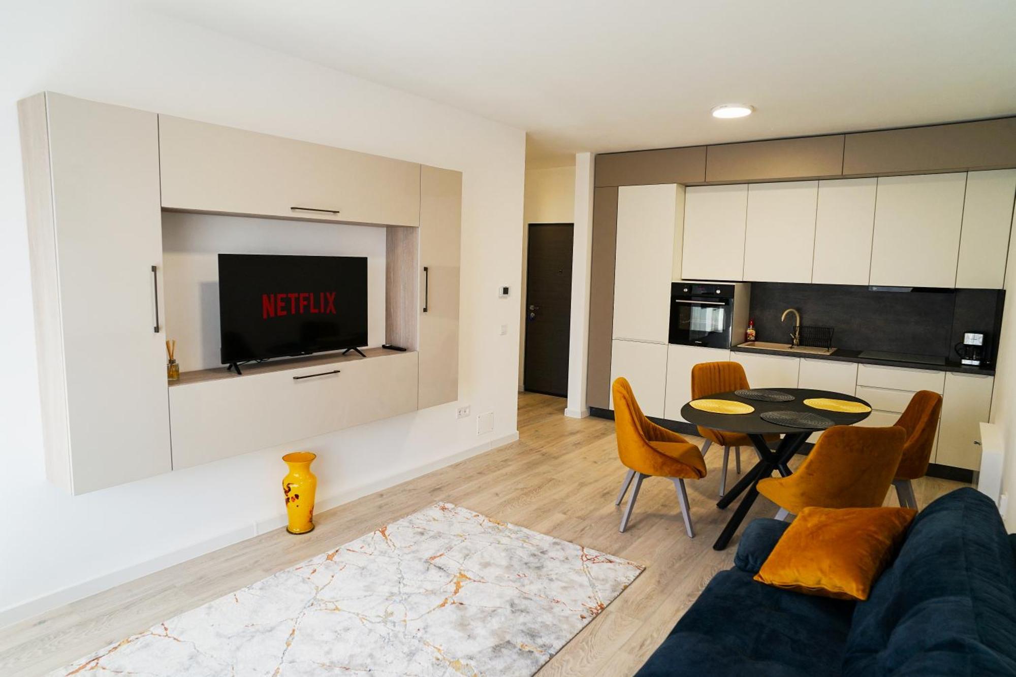 Mirandis - Modern With Free Parking Near Coresi Mall Appartement Braşov