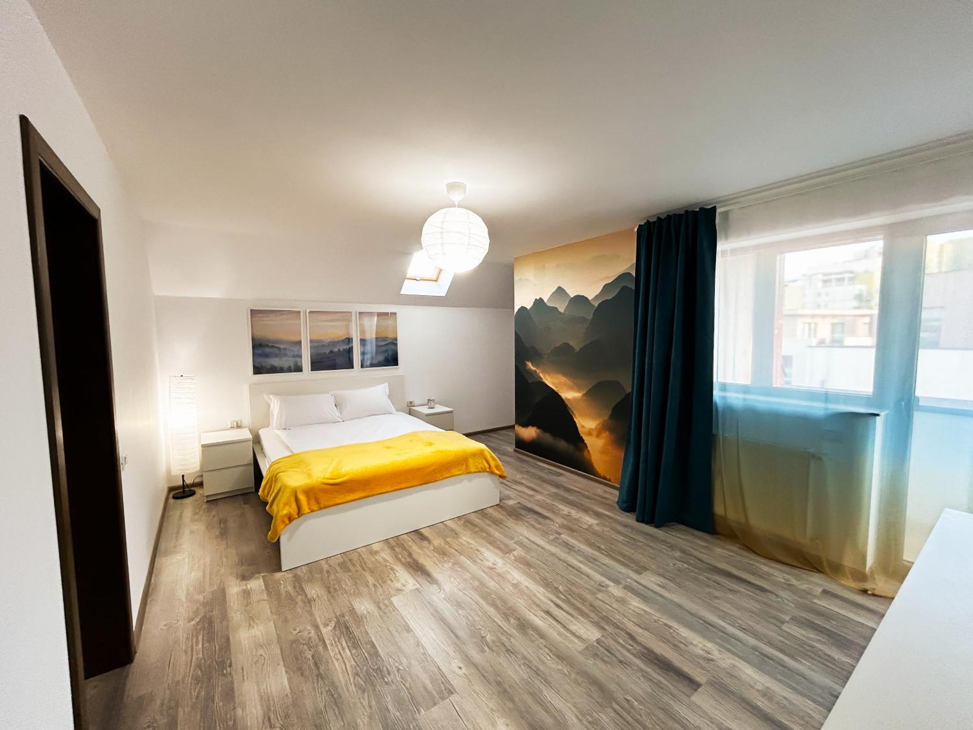 Mirandis - Modern With Free Parking Near Coresi Mall Appartement *